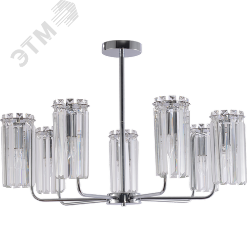 Люстра Ifa 1063-307 7хЕ14 40 Вт хрусталь - фото 2