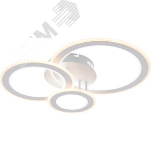 Светильник потолочный светодиодный Mirela 6142-101 LED 81 Вт 3000 - 6000 К c пультом - фото 1