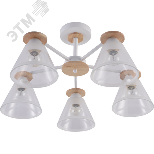 Люстра 5хЕ27 60Вт модерн 9177-305 Theothila - фото 2