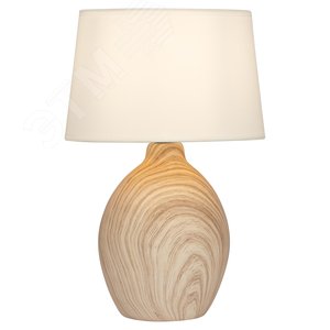Изображение товара Лампа настольная Chimera 7072-503 1 х Е14 40 Вт керамика светлое дерево (шт)