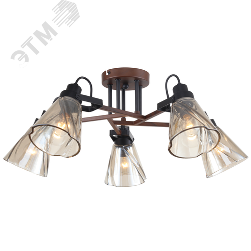 Люстра Clarissa 5098-305 5 х Е14 40 Вт лофт - кантри - фото 1