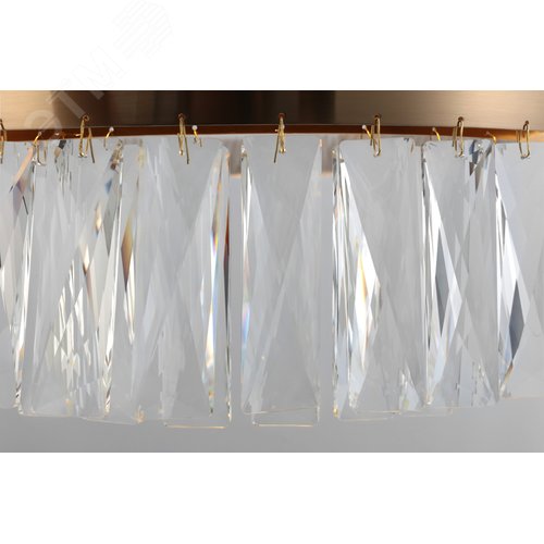 Люстра cветодиодная 28 Вт 3000 К хрусталь Rivoli Mary 6129-101 - фото 11