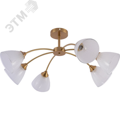 Люстра Debra 9189-306 6хЕ27 60 Вт модерн - фото 2