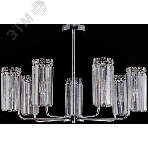 Люстра Ifa 1063-307 7хЕ14 40 Вт хрусталь - фото 4