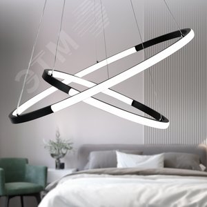 Светильник потолочный светодиодный Lauren 6105-101 LED 4100К - 4300К 86 Вт модерн с пультом - фото 4