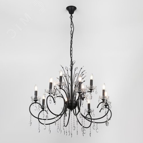 Люстра 12хЕ14 40Вт классика 2097-312 Anamaria - фото 4