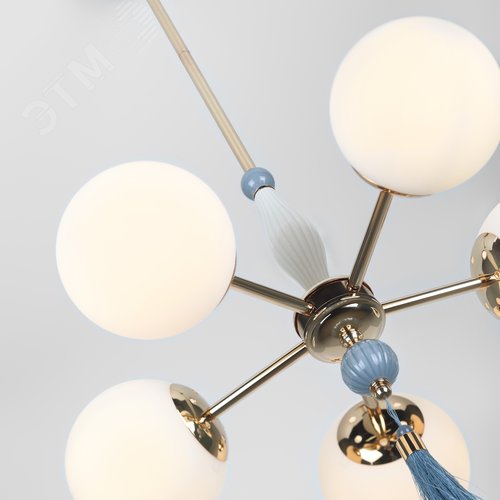 Люстра 5хЕ14 40Вт 4147-305 Cosmina дизайн - фото 9