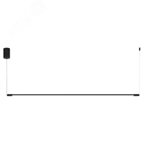 Светильник светодиодный подвесной LED 23Вт 1239Лм 3000К чёрный 6186-701 Grace - фото 1