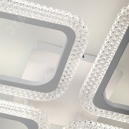 Светильник потолочный светодиодный с пультом LED 84Вт 3000К-6000К 6112-107 модерн Nikki - фото 13