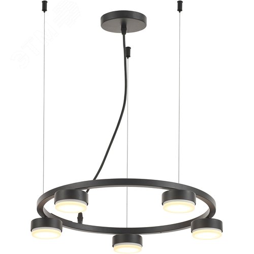 Люстра 5xGX53 6Вт 4136-305 Leontina дизайн - фото 1