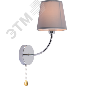 Бра светильник Stephanie 2093-401 настенный 1 х Е14 40 Вт классика с выключателем - фото 1