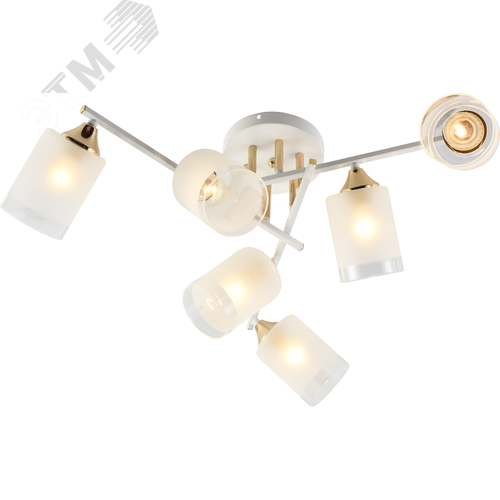 Люстра 6хЕ27 60Вт 9144-205 модерн Georgiana - фото 1