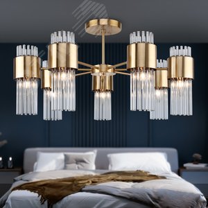 Люстра Donna 3149-307 7 х Е14 40 Вт модерн - фото 2