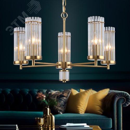 Люстра Dolly 2074-305 5 х Е14 40 Вт классика - фото 4