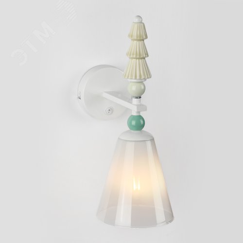 Бра светильник с выключателем 60Вт 1хЕ27 Cataleya 4146-401 - фото 6