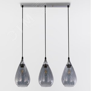 Светильник подвесной (подвес) Lily 9122-203 3 х Е27 40 Вт модерн потолочный - фото 5