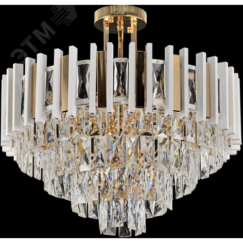 Люстра Nicole 1041-308 8 х Е14 40 Вт хрусталь - фото 5