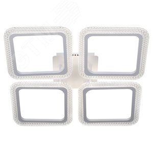 Светильник потолочный светодиодный Nikki 6112-106 104 Вт LED 2800К - 6200К модерн с пультом - фото 4