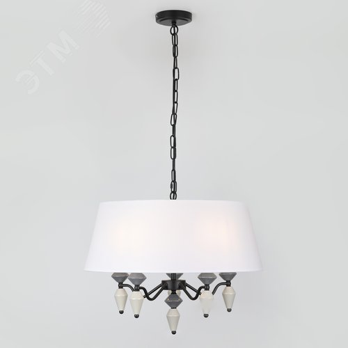 Люстра 5хЕ14 40Вт классика 2096-310 Alisia - фото 5