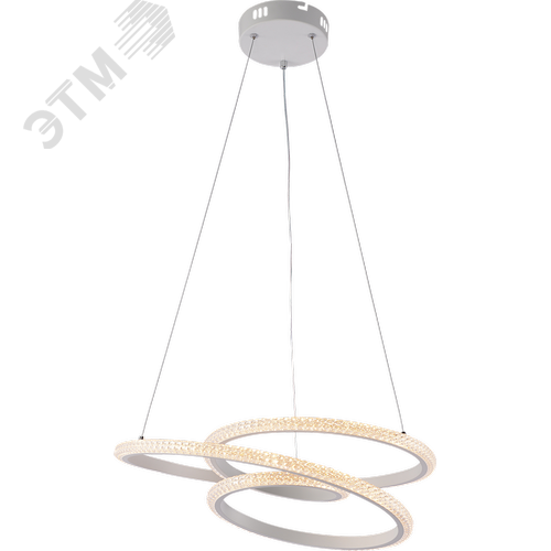 Светильник светодиодный потолочный ДПБ-104Вт 3000-6300К с пультом Rivoli Gabriella 6188-201 - фото 1