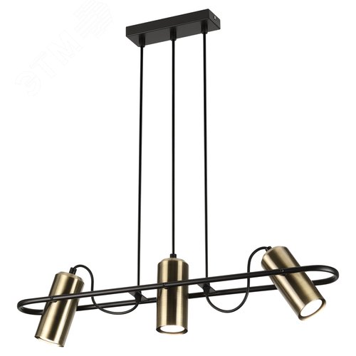 Светильник подвесной (подвес) Elfriede 3101-203 3 х GU10 25 Вт модерн потолочный - фото 1