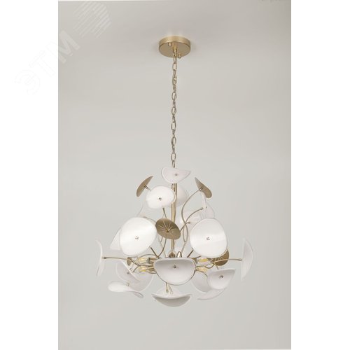 Люстра 8хЕ14 40Вт 4124-304 Albertina дизайн - фото 4