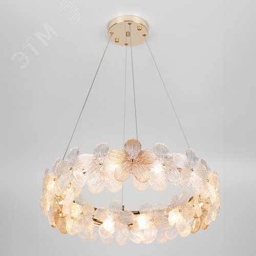 Люстра 12хG9 5Вт 6132-101 Ethel дизайн - фото 3