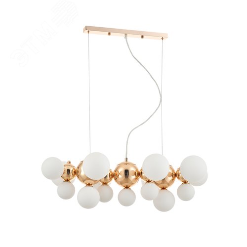 Люстра 15xG9 30Вт 4137-306 Liviana дизайн - фото 1