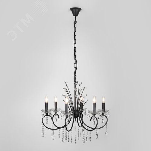 Люстра 6хЕ14 40Вт классика 2097-306 Anamaria - фото 8