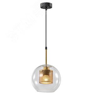 Светильник подвесной (подвес) Gertrude 4105-201 1 х Е27 40 Вт дизайн потолочный круглый - фото 1