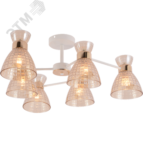 Люстра Frances 9182-306 6хЕ27 60 Вт модерн - фото 1