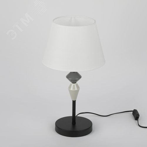 Светильник настольный 1хЕ14 40Вт 7096-501 классика Alisia - фото 4