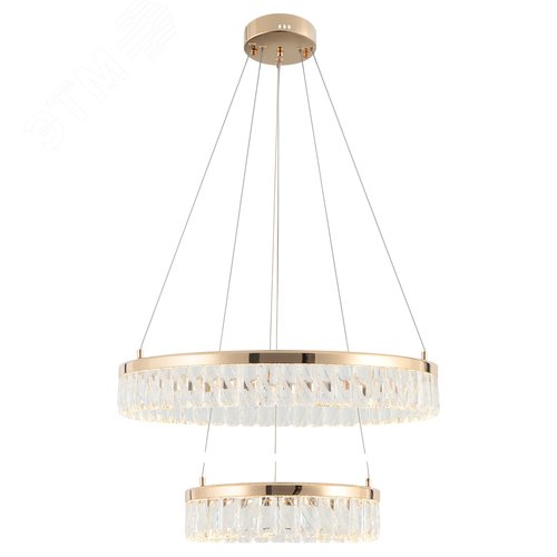 Люстра светодиодная LED 68Вт 3000K Erika 6131-105 дизайн - фото 1