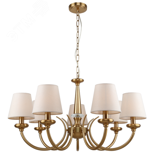 Люстра Carissa 2073-307 7 х Е14 40 Вт классика - фото 1