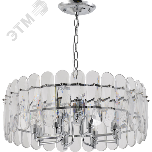 Люстра 8хЕ14 40Вт 1045-308 хрусталь Jade - фото 2