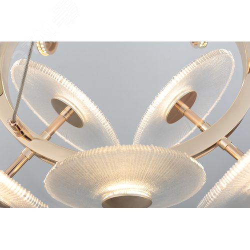 Люстра светодиодная LED 30Вт 3000K 6134-101 Helena дизайн - фото 6