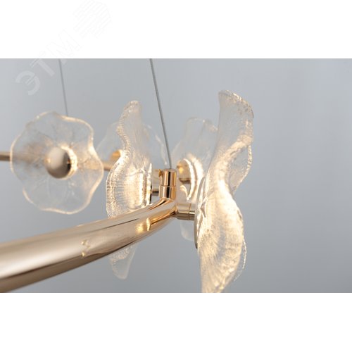 Люстра светодиодная LED 30Вт 3000K 6135-101 Shannon дизайн - фото 12