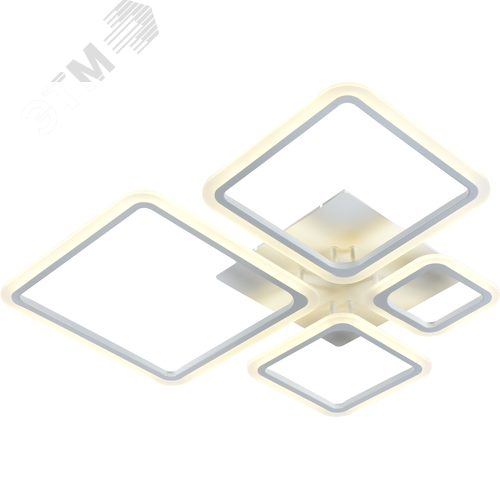 Светильник потолочный Lucia 6091-105 светодиодный с пультом 86 Вт 4000К - 6000К LED модерн - фото 1