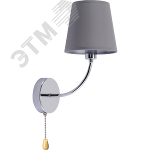 Бра светильник Stephanie 2093-401 настенный 1 х Е14 40 Вт классика с выключателем - фото 2