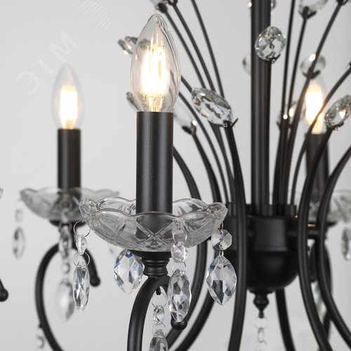 Люстра 6хЕ14 40Вт классика 2097-306 Anamaria - фото 9