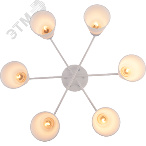 Люстра Miley 9192-306 6хЕ27 60 Вт модерн - фото 3