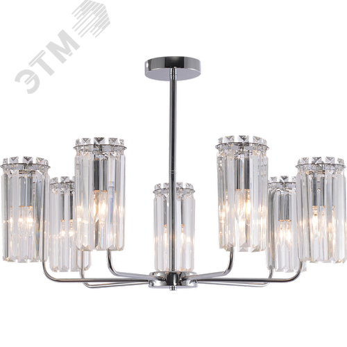 Люстра Ifa 1063-307 7хЕ14 40 Вт хрусталь - фото 1