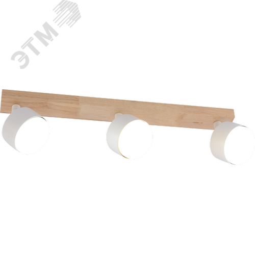 Светильник настенно-потолочный спот 15Вт поворотный Rivoli Vivian 7078-703 3хGX53 - фото 1