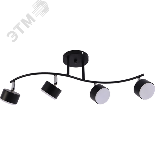 Светильник настенно-потолочный спот 15Вт поворотный Rivoli Vanessa 7074-704 4хGX53 - фото 2