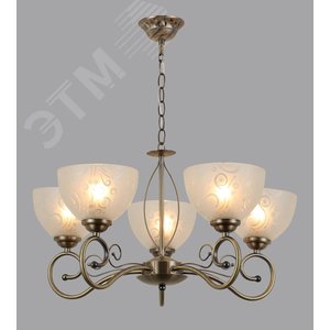 Люстра Loren 9006-205 5 х E27 40 Вт классика - фото 2