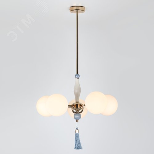 Люстра 5хЕ14 40Вт 4147-305 Cosmina дизайн - фото 7