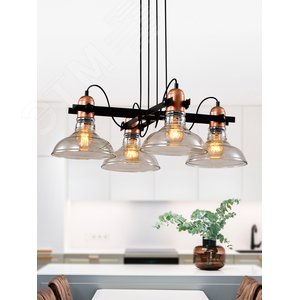 Люстра Leila 4093-304 3 х Е27 40 Вт дизайн - фото 2