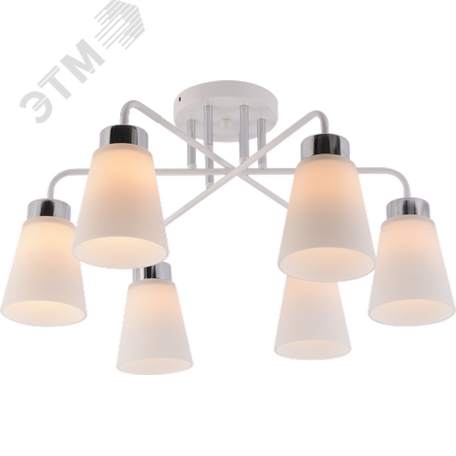 Люстра Miley 9192-306 6хЕ27 60 Вт модерн - фото 1