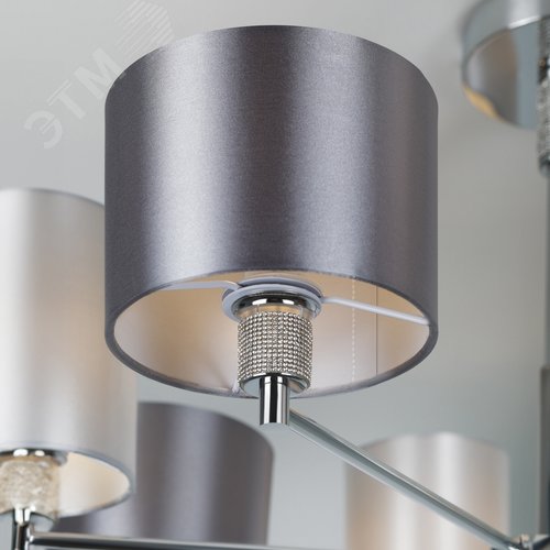 Люстра Ebony 2081-308 8 х Е14 40 Вт классика - фото 6