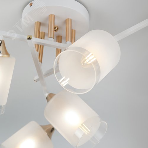 Люстра 6хЕ27 60Вт 9144-205 модерн Georgiana - фото 10